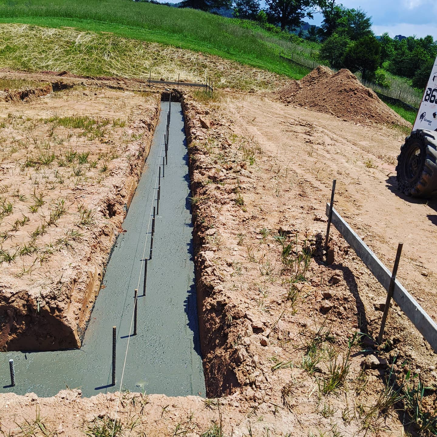 Concrete footers